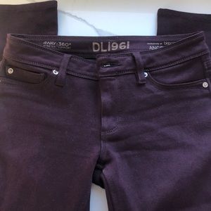 DL1961 angel skinny ankle jeans
